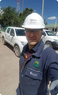 Técnico de Energy Solutions en el pasado