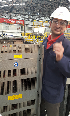Técnico de Energy Solutions en el presente